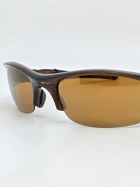 Oakley 12-901 Flak Jacket Polished Rootbeer Frame Gold Iridium Lens Sunglasses